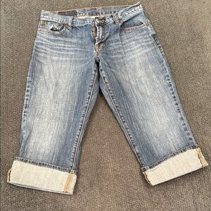 Lucky Brand Blue Cropped Jeans